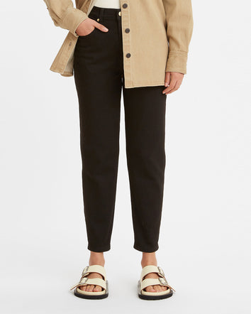 levi's® 高腰男友 boyfriend 牛仔褲 | 女裝 1974500052427 BLACK GOLD SELVEDGE  – Levi's 香港