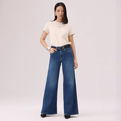  Levi's® 728™ 高腰超寬腿牛仔褲 | 女裝