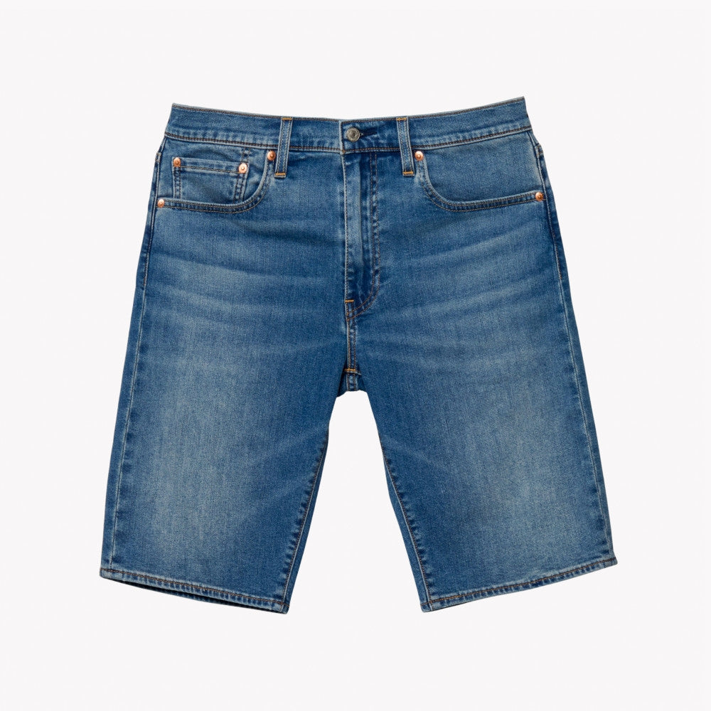  Levi's® 405™低腰膝上彈性牛仔短褲 | 男裝  