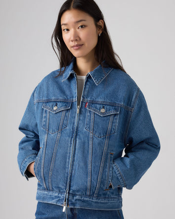levi’s® x sky high farm goods trucker 外套 005RH0000S- Blue  – Levi's 香港