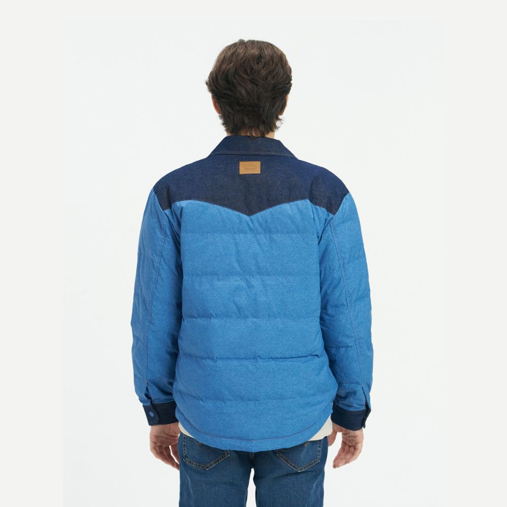 levi's® men's denim tech cotton jacket 004Z50000XS- Blue – Levi's Hong Kong