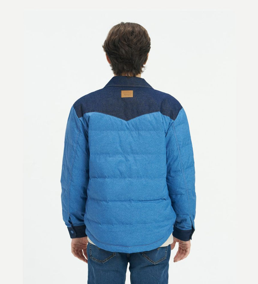 levi's® men's denim tech cotton jacket 004Z50000XS- Blue – Levi's Hong Kong