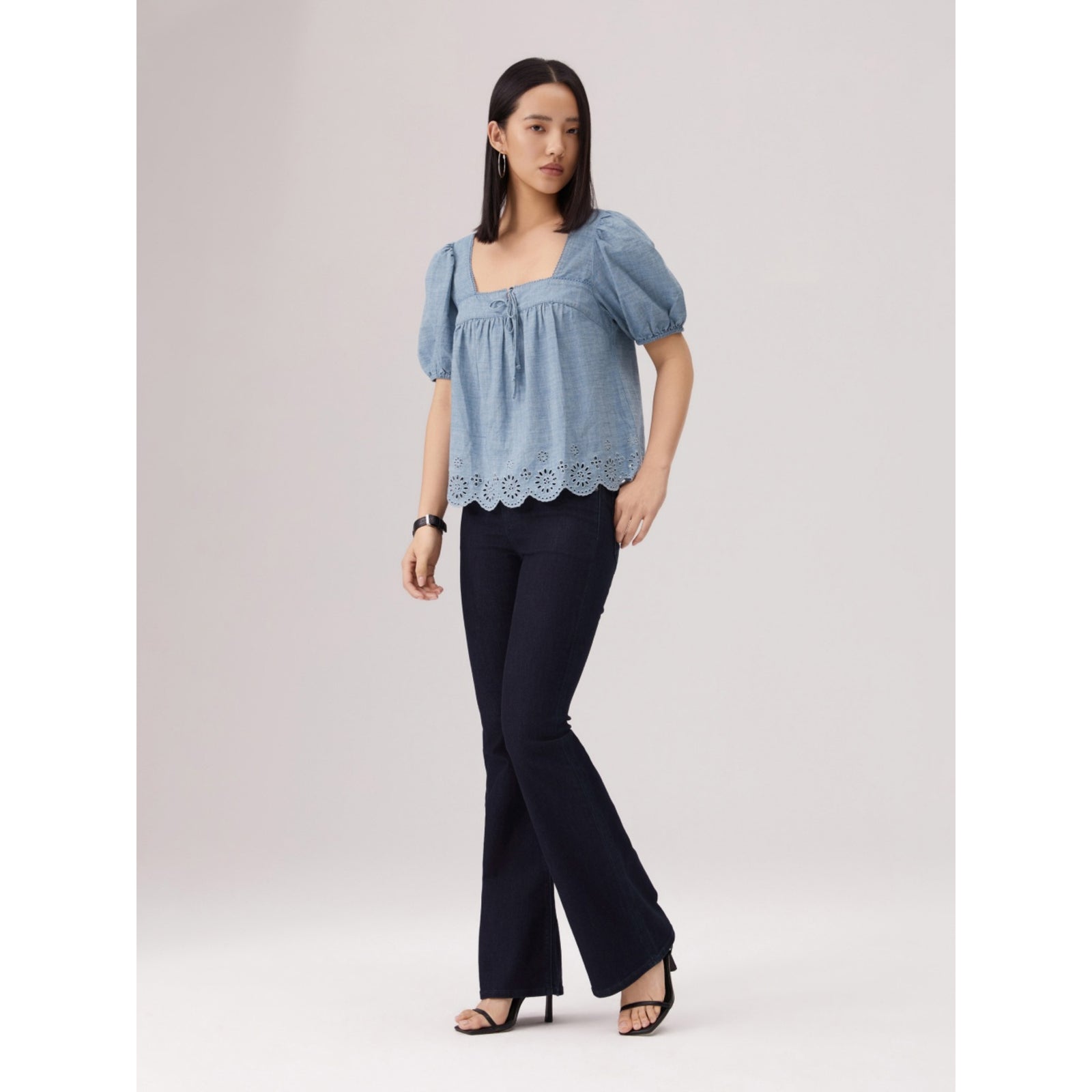 levi's® 726™ 高腰喇叭牛仔褲 | 女裝 A341001892430 Dark Wash – Levi's 香港