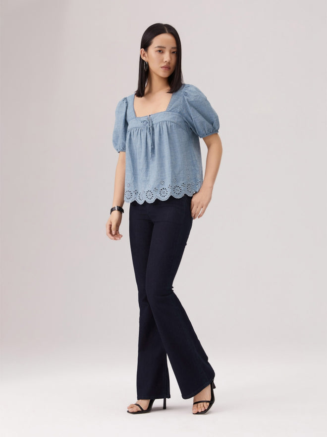 levi's® 726™ high rise flare jeans A341001892430 Dark Wash  – Levi's Hong Kong