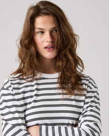 levi's® vintage 長袖 t 恤 | 女裝 0085S0013XXS- White  – Levi's 香港