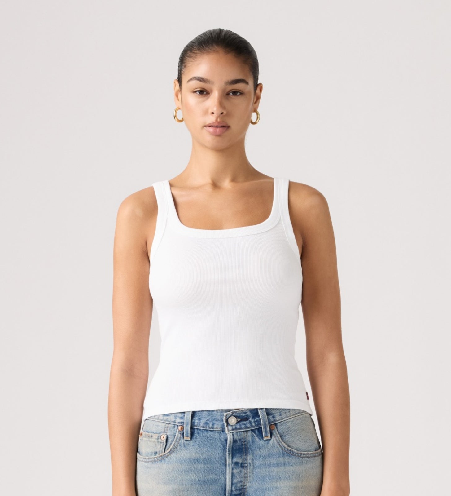rosé朴彩英同款 essential背心 | 女裝 00ATX0000XS- Black – Levi's 香港