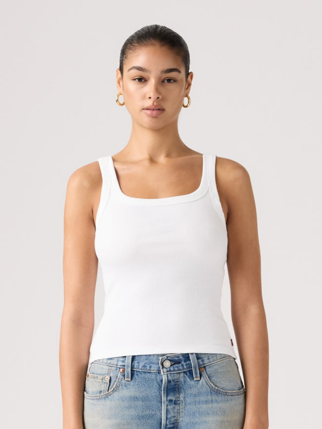 rosé's style levi's® essential ribbed tank top 00ATX0000XS- Black  – Levi's Hong Kong