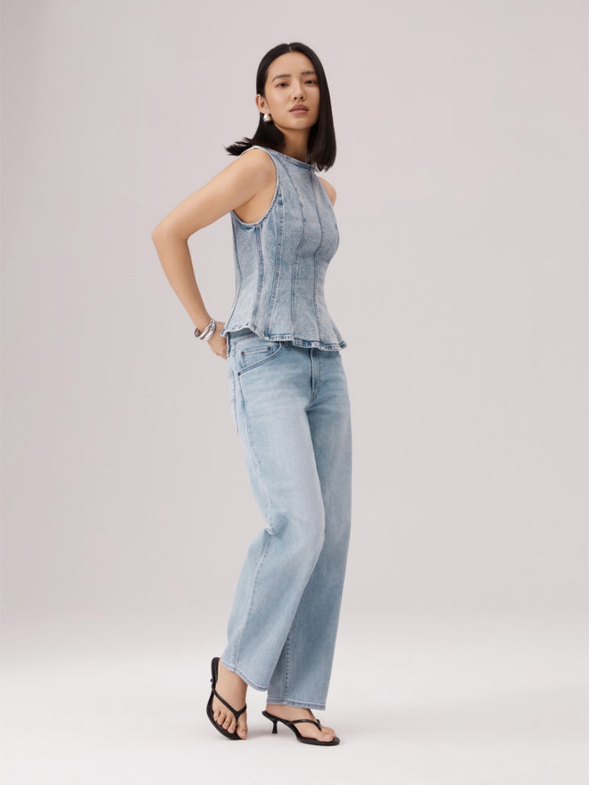 levi's® performance cool baggy dad jeans A349401092530 Light Wash  – Levi's Hong Kong