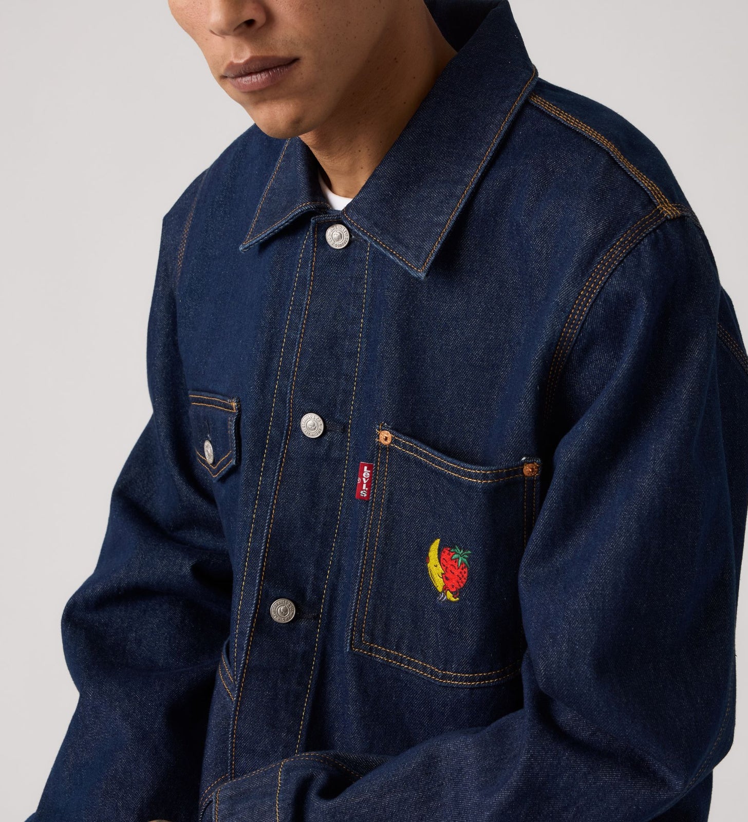 levi’s® x sky high farm goods chore coat 005RI0000M- Blue – Levi's Hong Kong