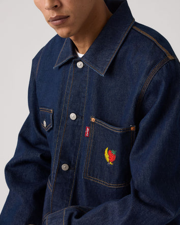 levi’s® x sky high farm goods 工裝外套 005RI0000S- Blue  – Levi's 香港