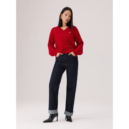 Levi's® Ribcage 高腰直筒牛仔褲 | 女裝