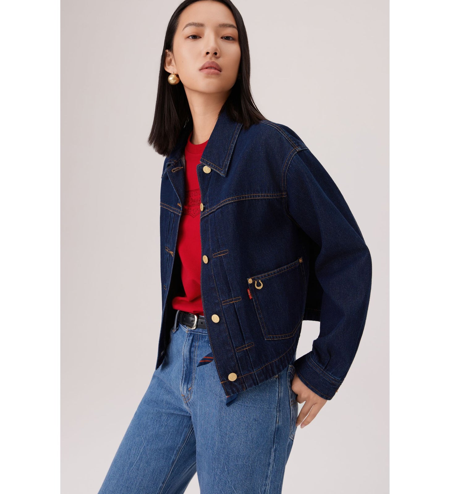 levi's® women's cny type i trucker jacket 006R60000L- Multicolor – Levi's Hong Kong