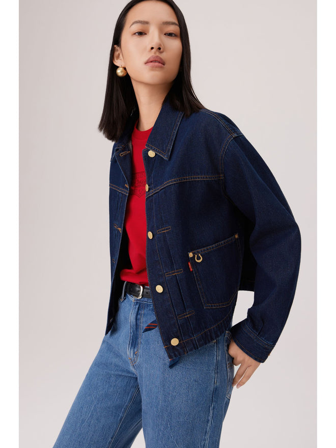 levi's® women's cny type i trucker jacket 006R60000L- Multicolor  – Levi's Hong Kong