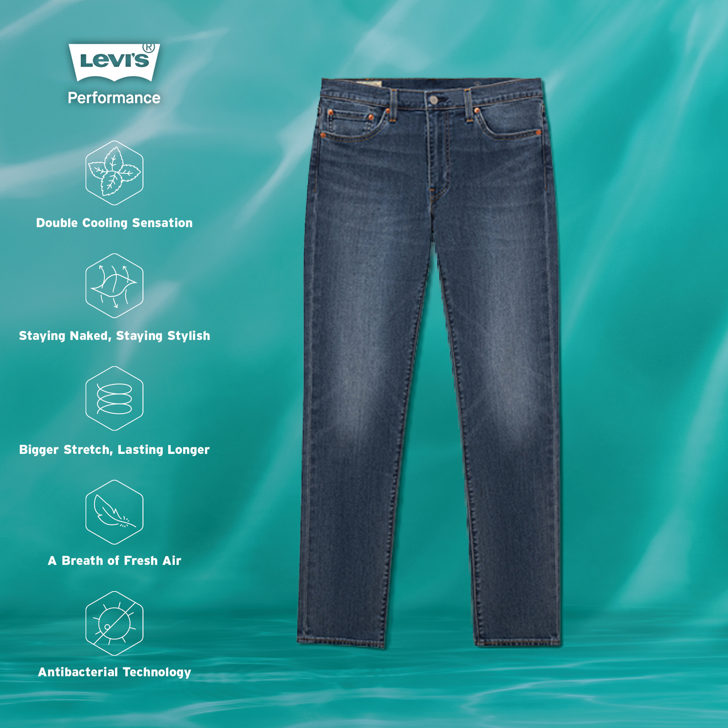 Levi's® Men's 511 SLIM COOL JEANS