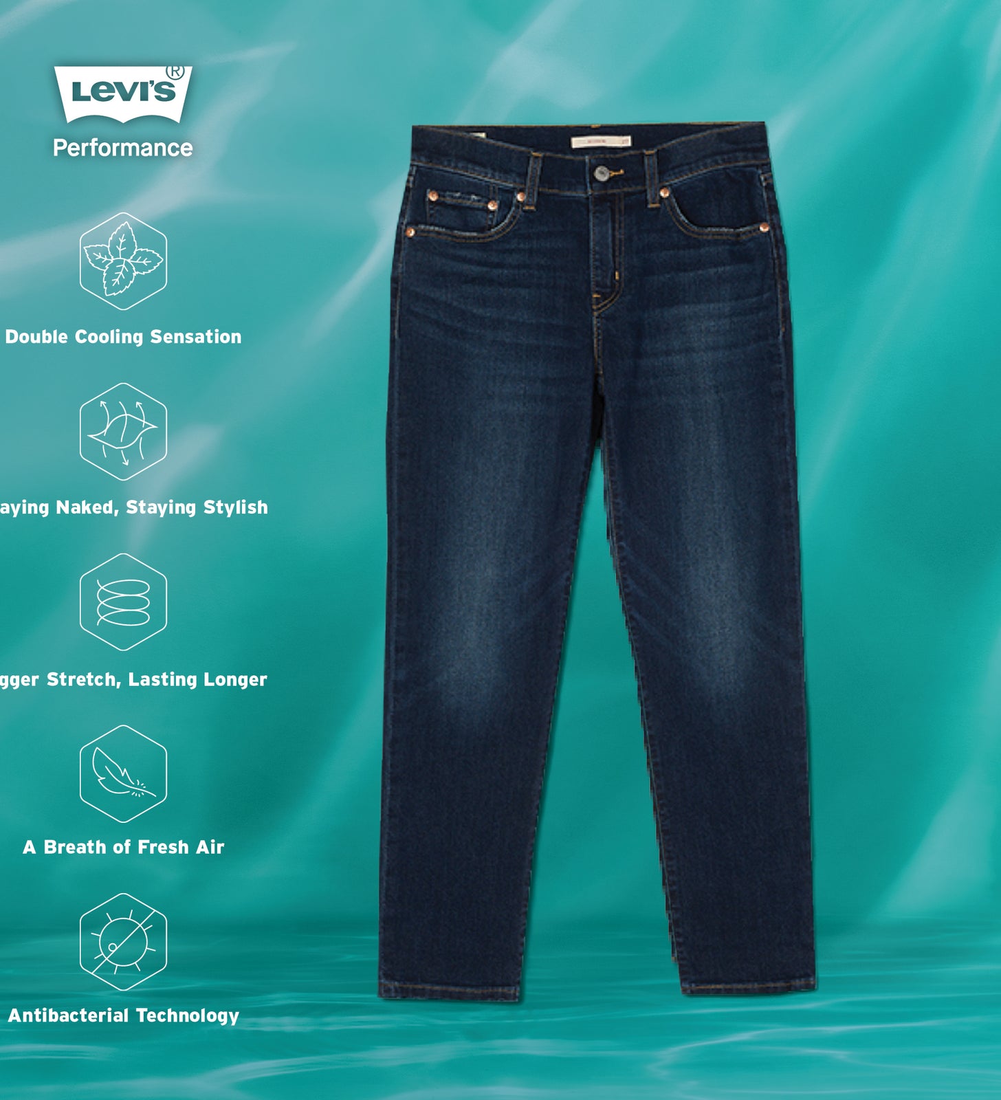 levi's® 中腰男友風牛仔褲 | 女裝 1988703522427 Blue – Levi's 香港