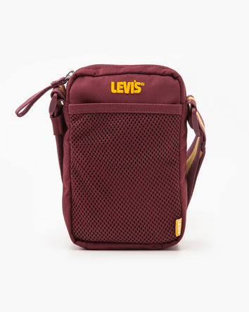 levi's® gold tab™ 迷你斜挎包 D72990004OS- Dark Bordeaux  – Levi's 香港