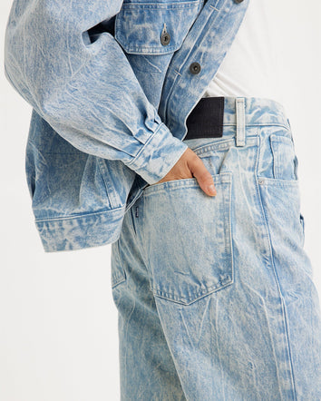 levi's® made & crafted®barrel 牛仔褲 | 女裝 29315005523- Marina Marsh Indigo Acid Wash  – Levi's 香港