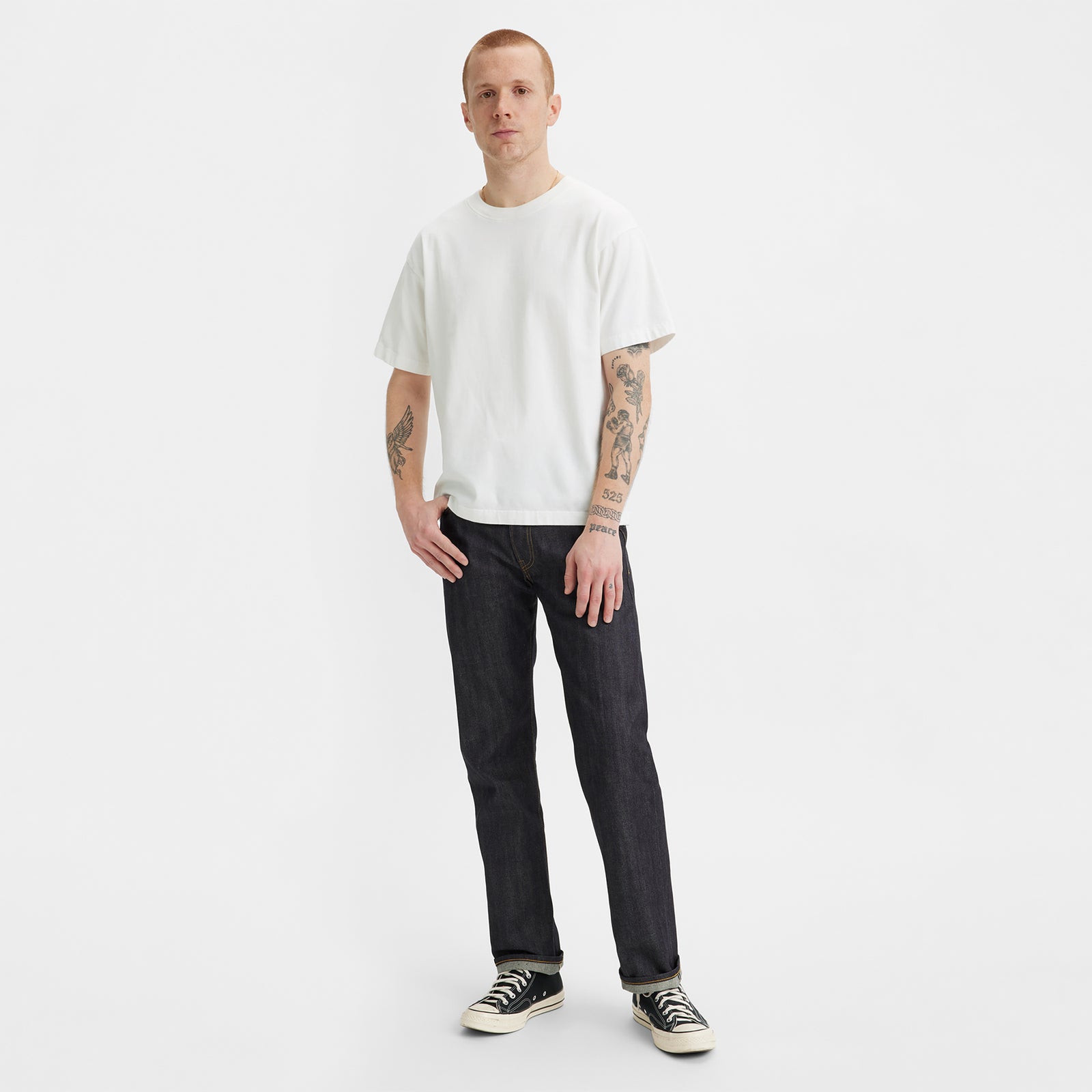 lvc 1947 男士 501® 牛仔褲 (lvc 原創復刻系列) 4750102243032 Indigo Rigid – Levi's 香港