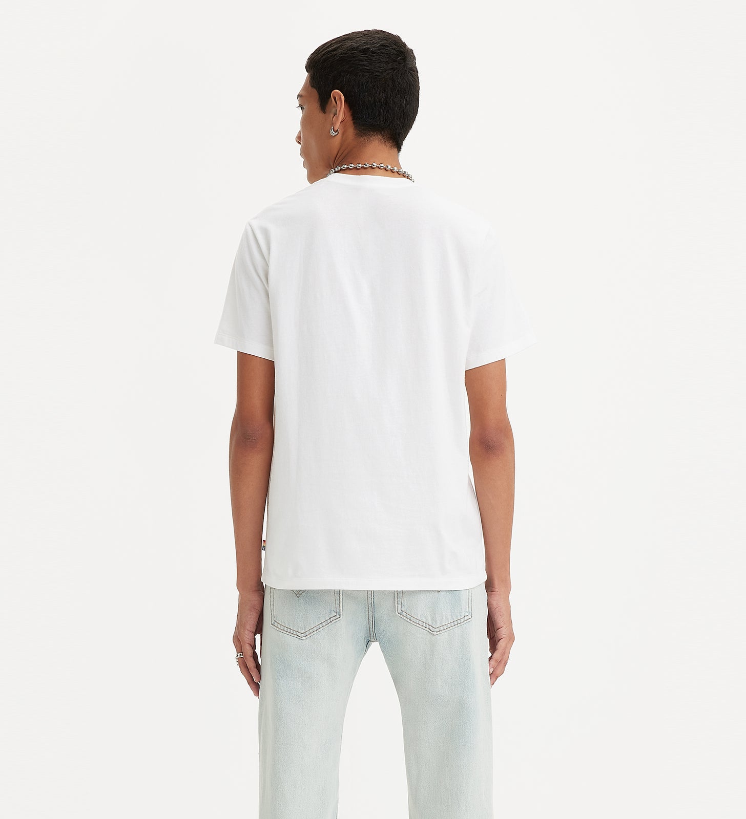 levi's® pride平權系列 印花圖案 t-shirt 246710039M- Prism White – Levi's 香港