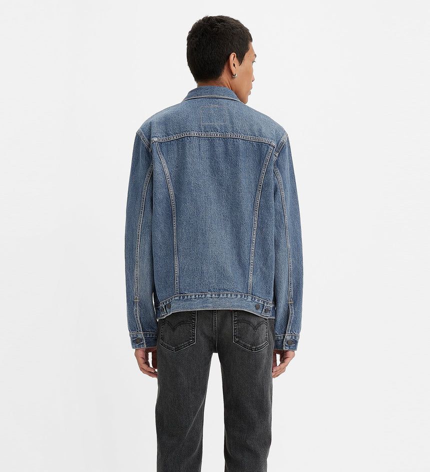 levi's® 男士 type iii 經典修身版型牛仔褸 牛仔外套 723340574XS- Medium Indigo – Levi's 香港