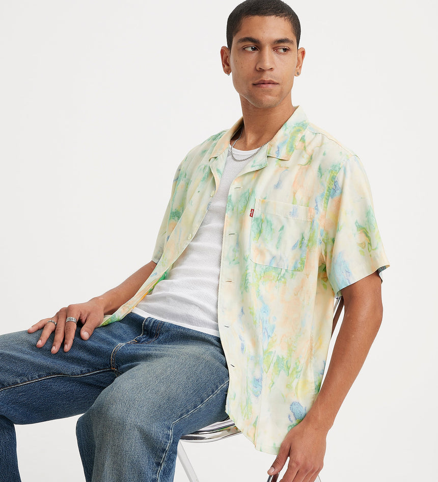 levi's®男士短袖休閒恤衫 726250080S- Asher Ice Dye Icelandic Poppy – Levi's 香港