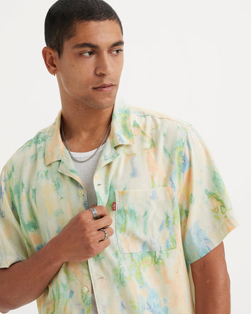 levi's®男士短袖休閒恤衫 726250080S- Asher Ice Dye Icelandic Poppy  – Levi's 香港