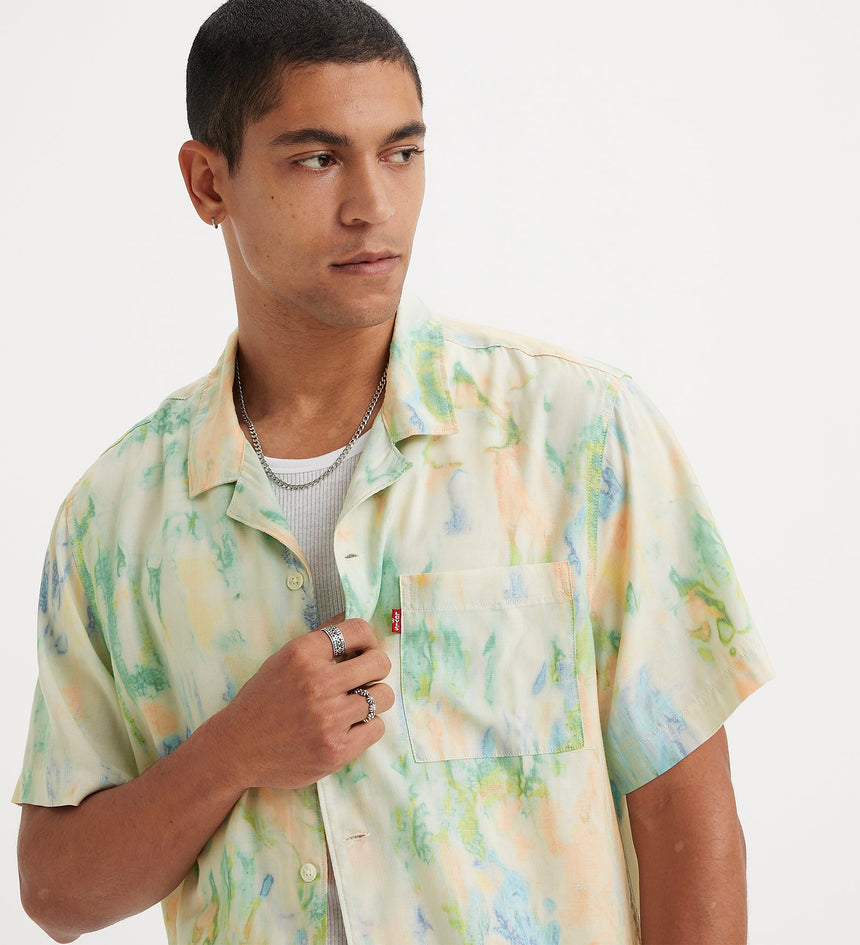levi's®男士短袖休閒恤衫 726250080S- Asher Ice Dye Icelandic Poppy – Levi's 香港
