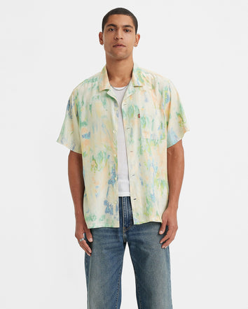 levi's®男士短袖休閒恤衫 726250080S- Asher Ice Dye Icelandic Poppy  – Levi's 香港