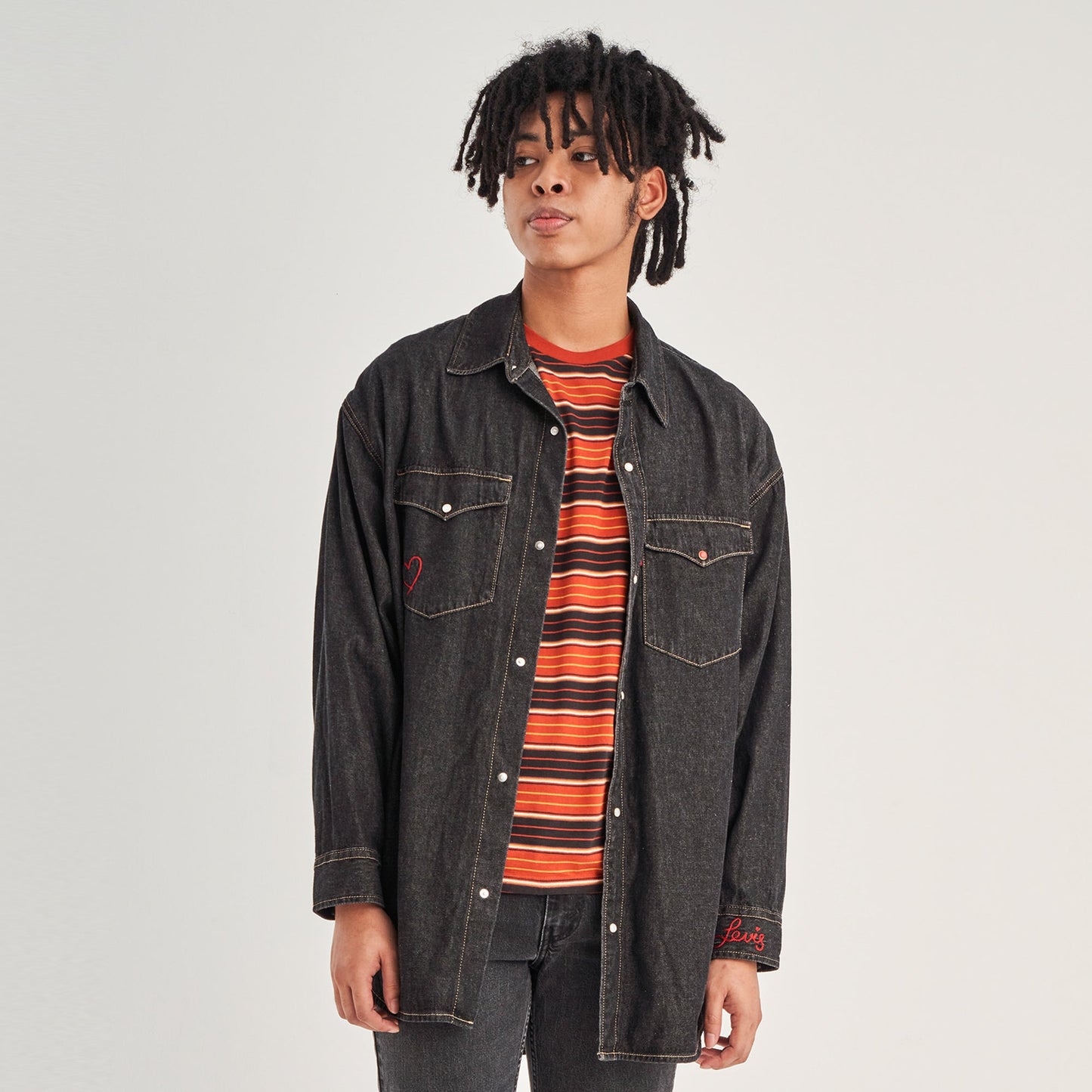 Levi's® 男士西部牛仔外套