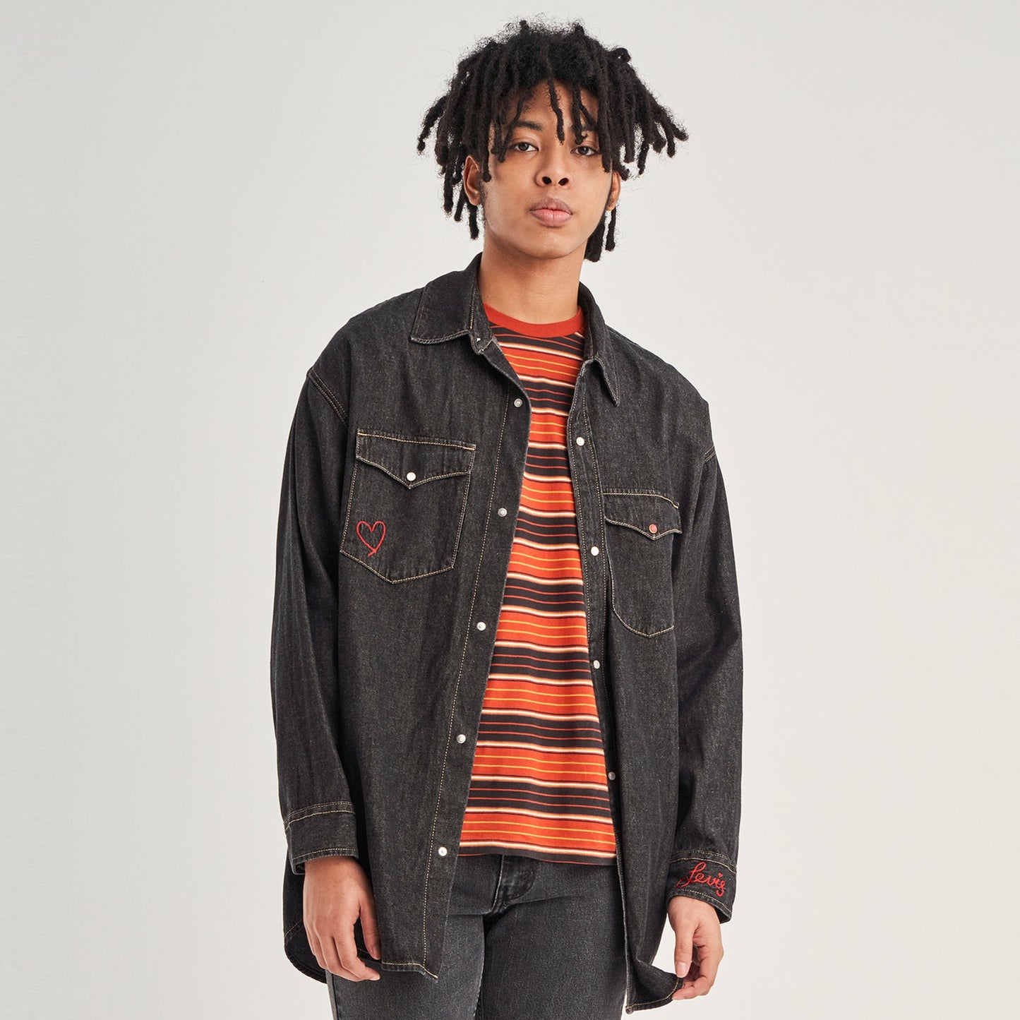Levi's® 男士西部牛仔外套