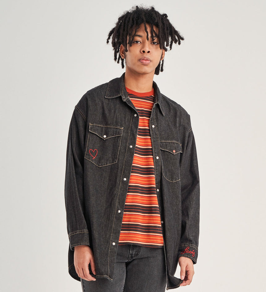 levi's® 男士西部牛仔外套 A32050001XS- MIDNIGHT HARE Black Rinse – Levi's 香港