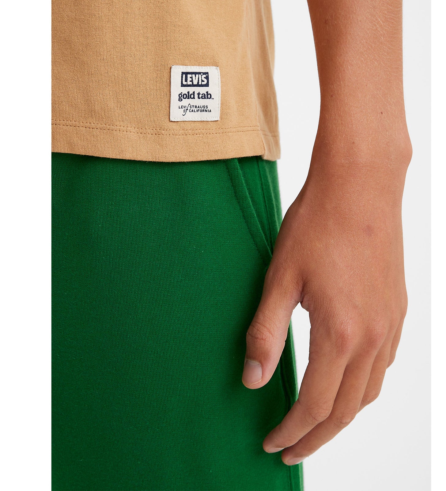 levi’s® gold tab™ t恤 | 男裝 A37570019S- Incense - Neutral – Levi's 香港