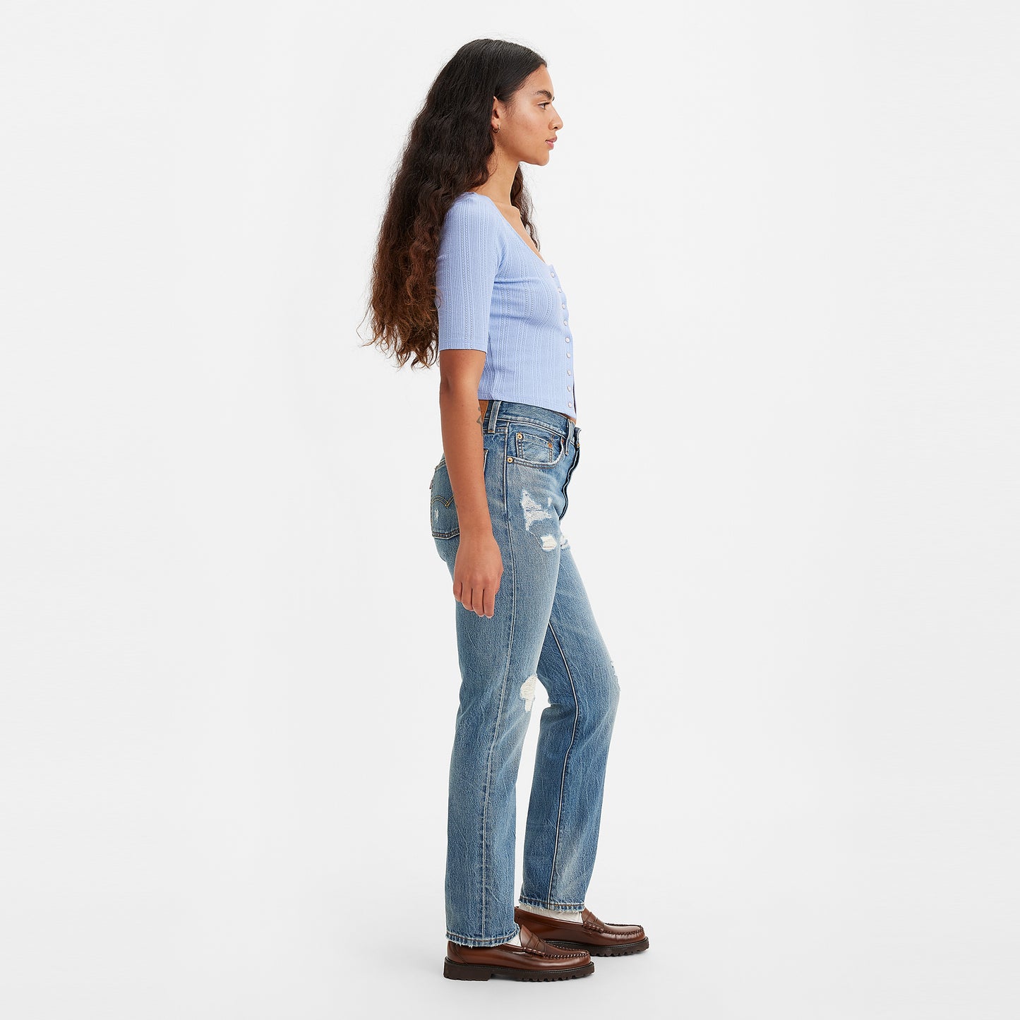 Levi's® 501® 經典原創牛仔褲 | 女裝