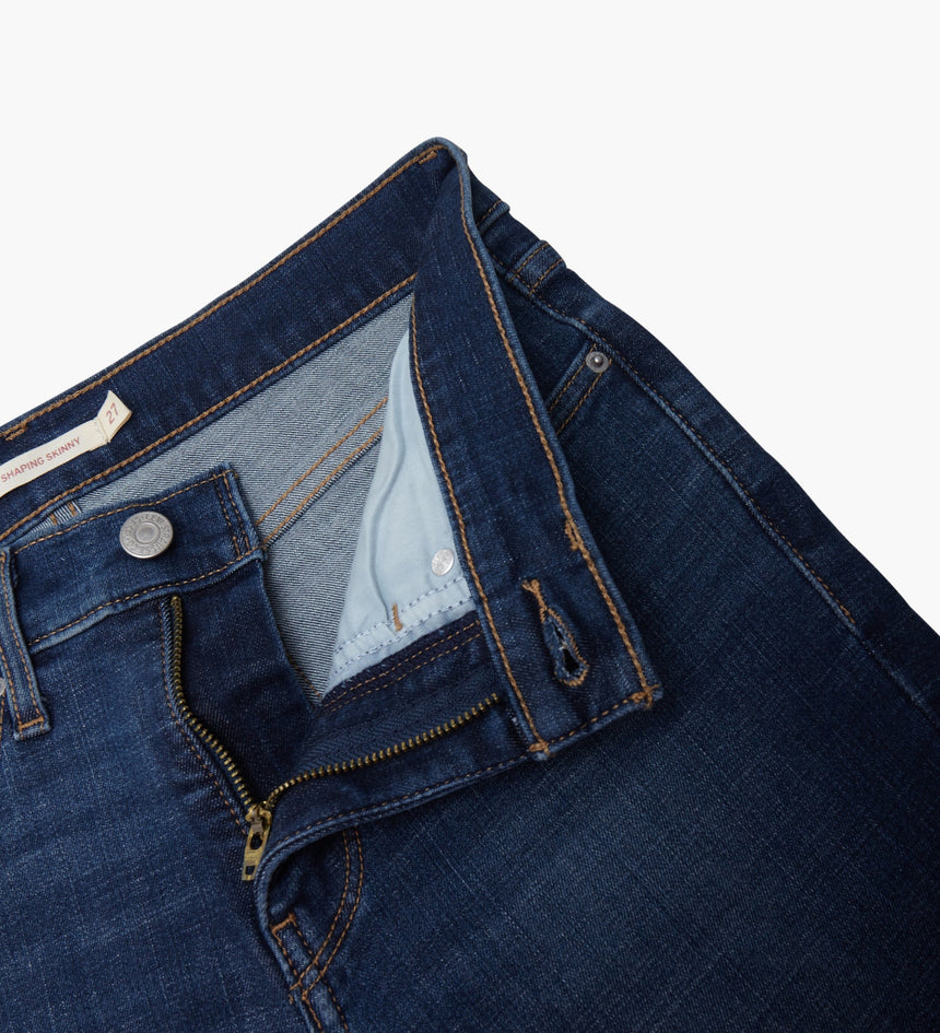 levi's® women's 311 shaping skinny jeans 1962603802628 Salty Surf - Medium Indigo - Worn In – Levi's Hong Kong