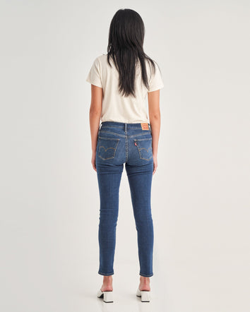levi's® women's 311 shaping skinny jeans 1962603802628 Salty Surf - Medium Indigo - Worn In  – Levi's Hong Kong