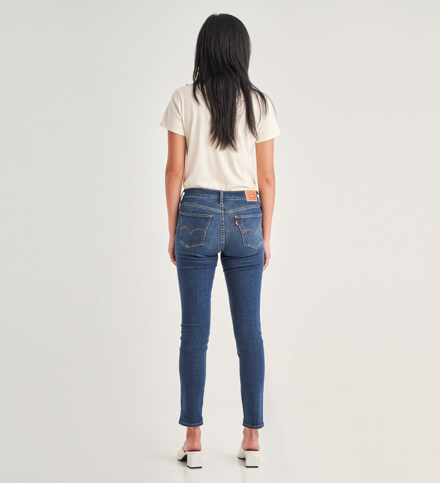 levi's® women's 311 shaping skinny jeans 1962603802628 Salty Surf - Medium Indigo - Worn In – Levi's Hong Kong