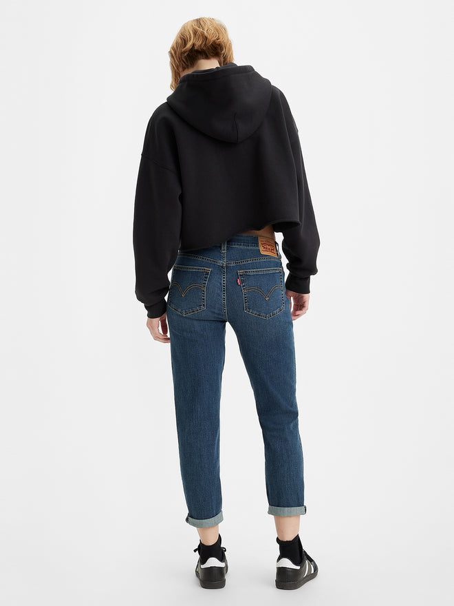 levi’s® 男友風新款boyfriend牛仔褲 | 女裝 1988702852427 Dark Indigo Worn In  – Levi's 香港