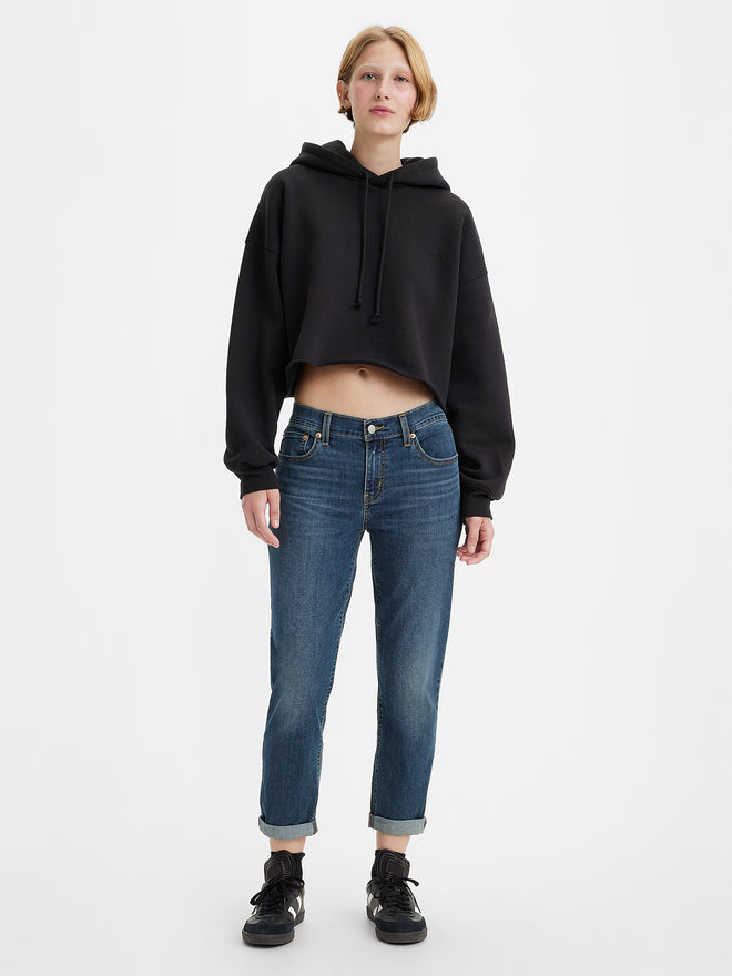levi’s® 男友風新款boyfriend牛仔褲 | 女裝 1988702852427 Dark Indigo Worn In  – Levi's 香港