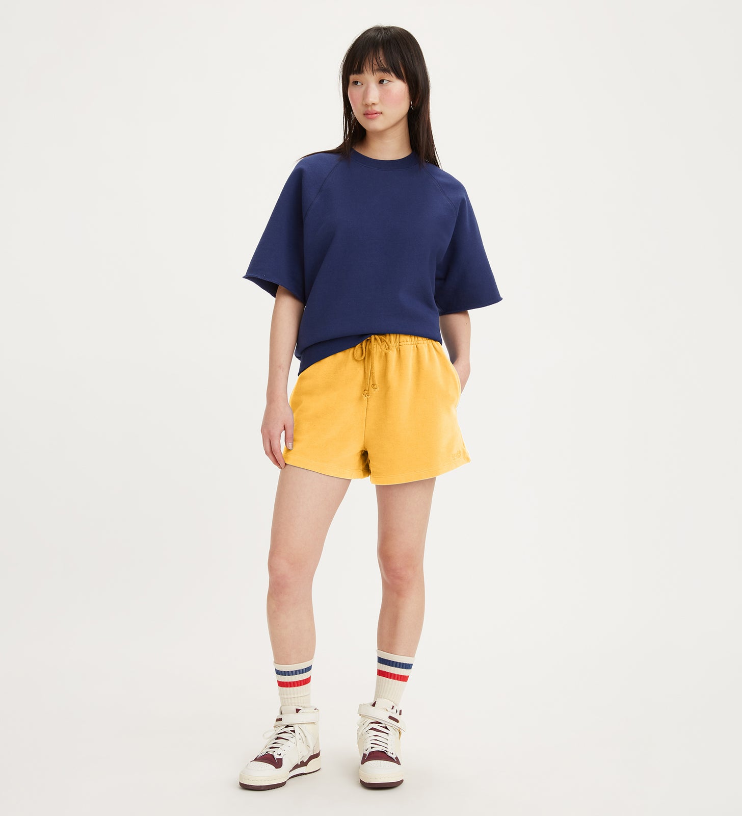 levi's® gold tab™ 休閒短褲 | 女裝 A37480013XXS- Sunset Gold – Levi's 香港
