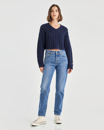 levi's® 501® ‘81 牛仔褲 | 女裝 A469900092429 Blue Beauty - Blue  – Levi's 香港