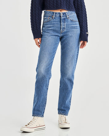 levi's® 501® ‘81 牛仔褲 | 女裝 A469900092429 Blue Beauty - Blue  – Levi's 香港