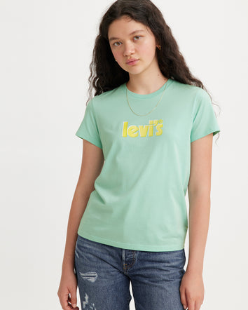 levi's® perfect t恤 | 女裝 173692051XS- Blue  – Levi's 香港