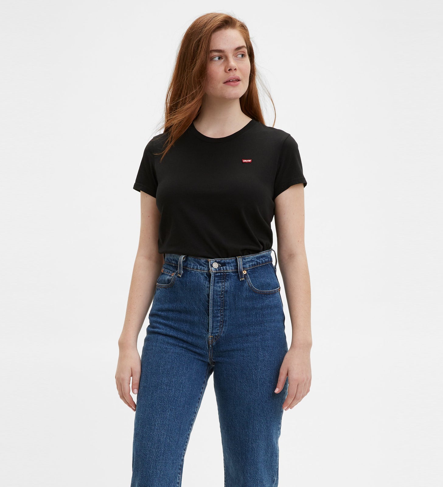 levi’s® perfect t-shirt | 女裝 391850008XXS- Mineral Black – Levi's 香港