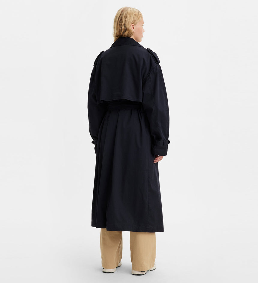 levi's® women's slacker trench A44450000XXS- Nightwatch Blue – Levi's Hong Kong