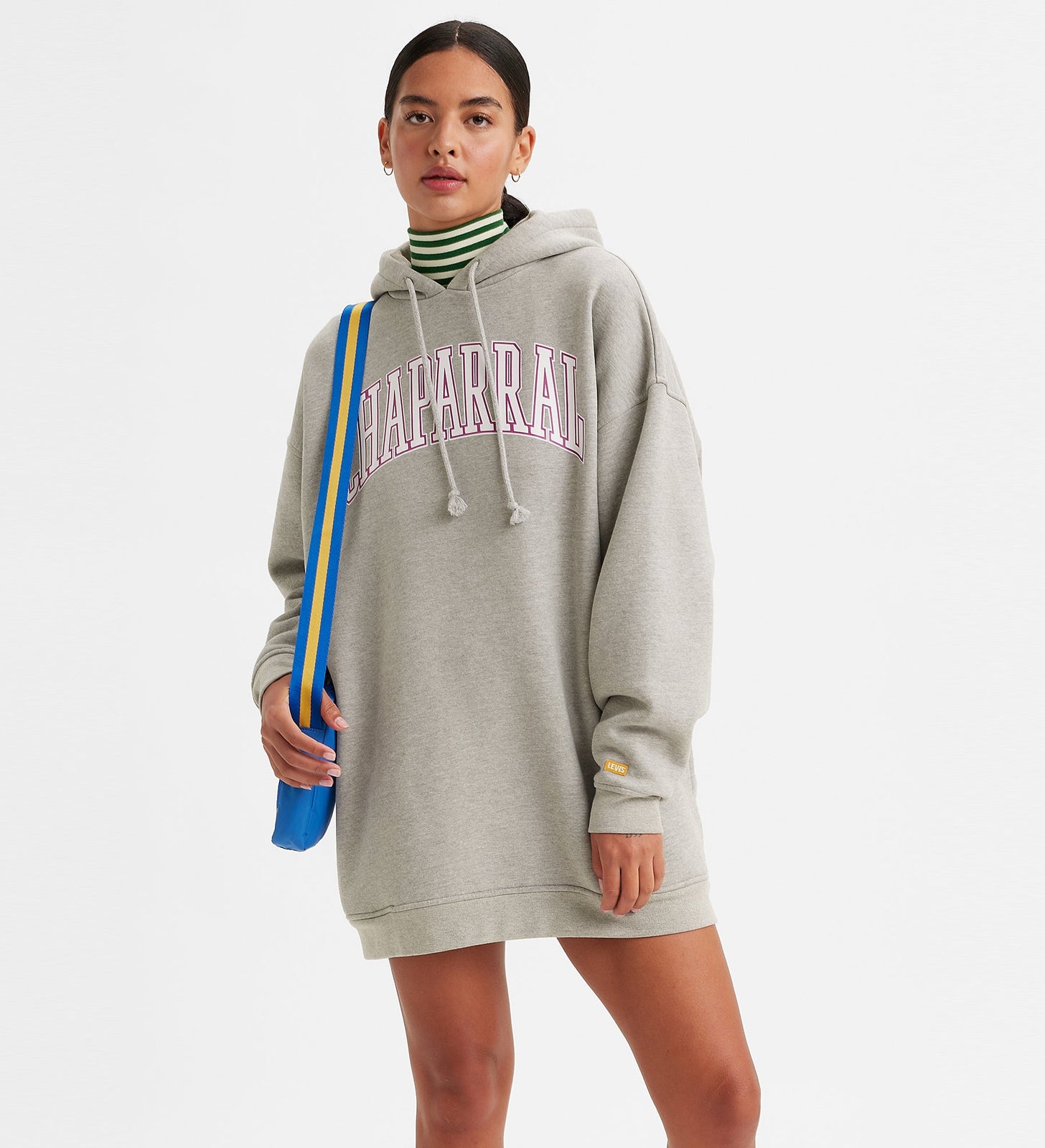 levi's® women's gold tab™ sweatshirt dress A47370000XXS- Chaparral Hoodie Medium Vintage Heather Grey – Levi's Hong Kong