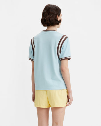 levi's® gold tab™復古休閒tee | 女裝 A59860000XS- Olema Coyotes Arctic Blue - Blue  – Levi's 香港