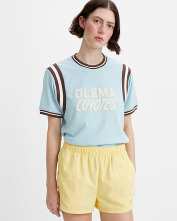 levi's® gold tab™復古休閒tee | 女裝 A59860000XS- Olema Coyotes Arctic Blue - Blue  – Levi's 香港