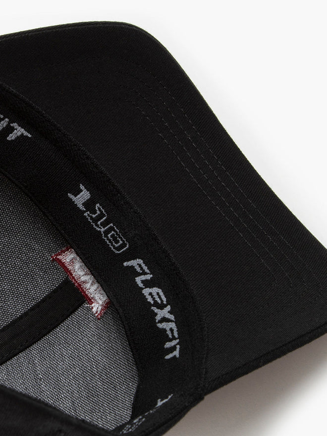 levi's® men's flexfit® housemark logo cap D77230002OS- Regular Black - Black  – Levi's Hong Kong