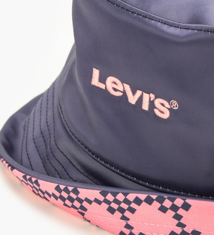 levi's® women's reversible bucket hat D77620002M- Navy Blue - Blue – Levi's Hong Kong