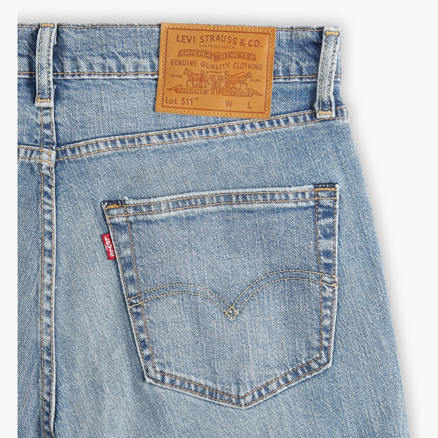 Levi's® 511™ 修身剪裁牛仔褲 | 男裝(Warm 系列)